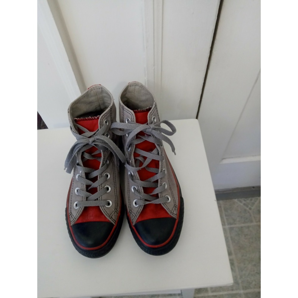 Unique Converse All Star Chuck High Top M 4 Wo 6 Light khaki Red€ Black